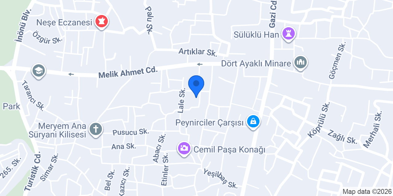 Diyarbakır Dengbêj Evi konumu