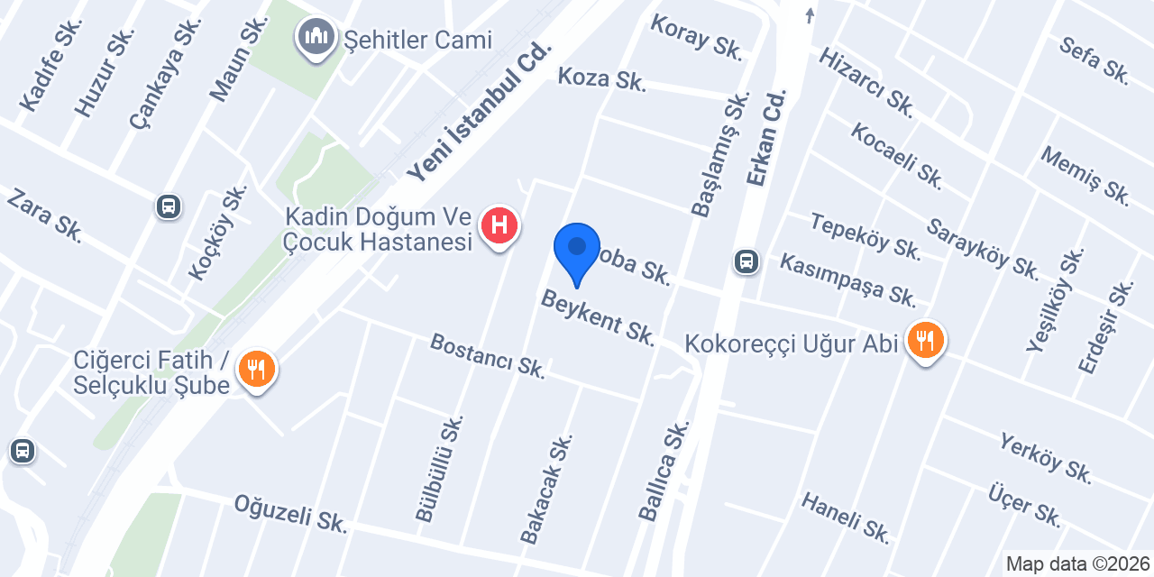 Mekatronik Konya konumu