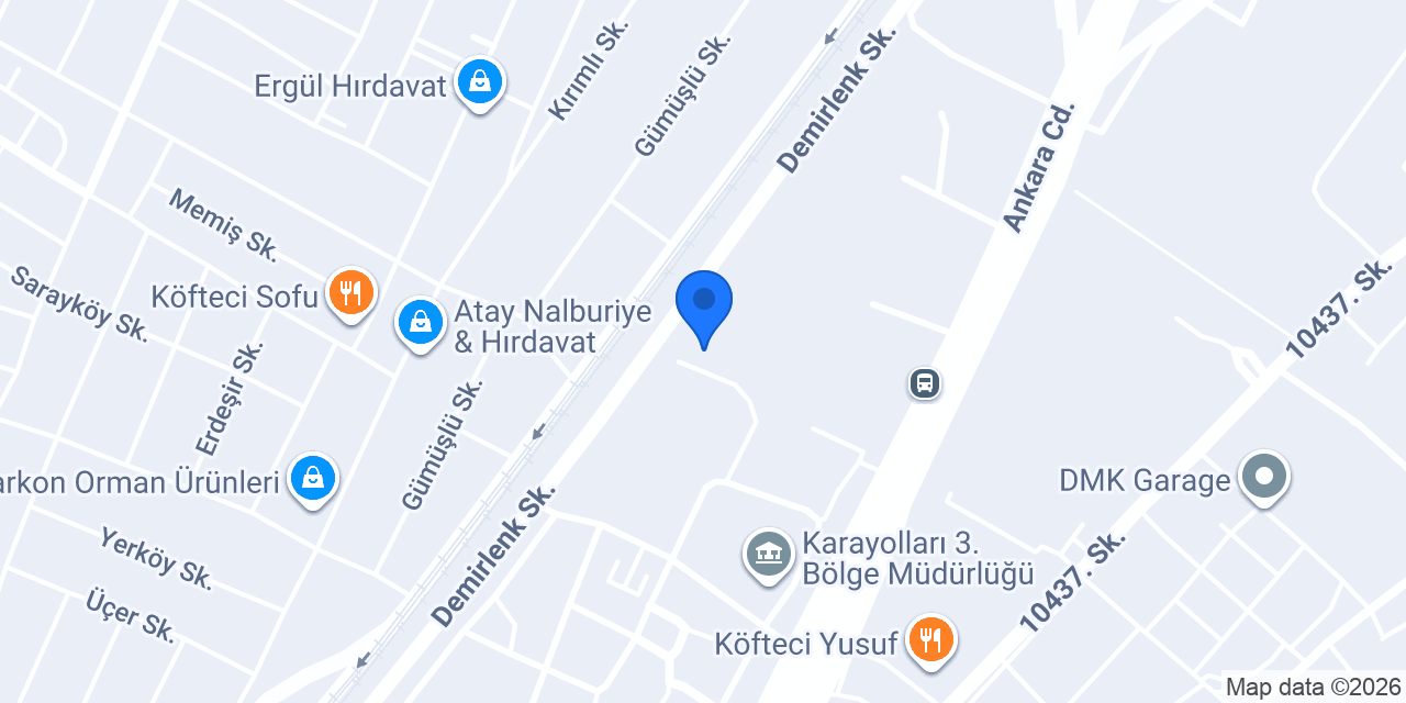 OLKAÇLAR A.Ş konumu