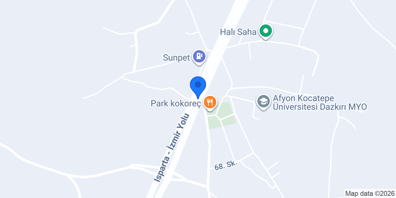 Özay Motor konumu