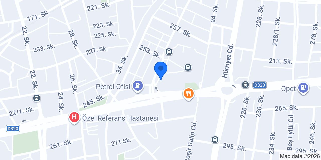 Urba Tekstil konumu