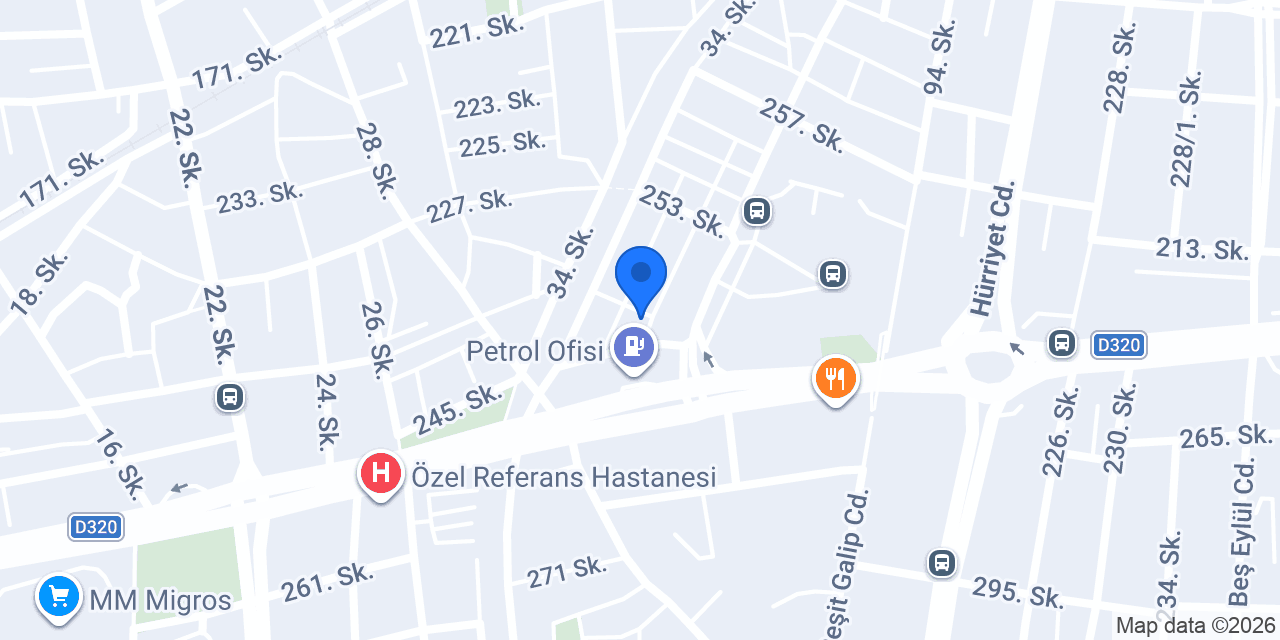 Karmen Servis konumu