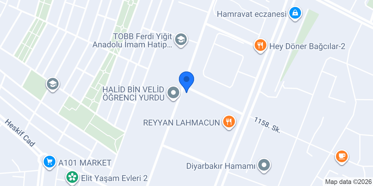 Güler Cam Balkon Diyarbakır konumu