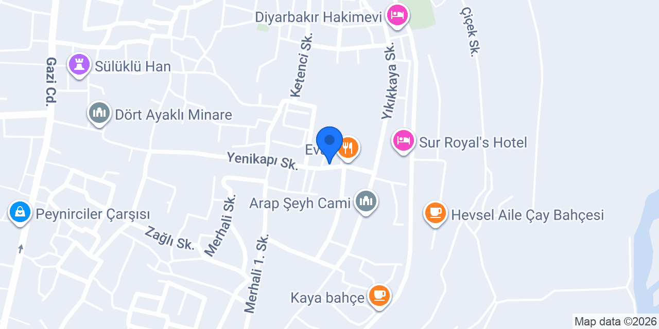 Firuze Kahve Sur konumu