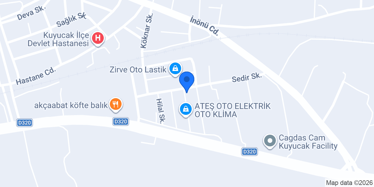 Genç Oto konumu
