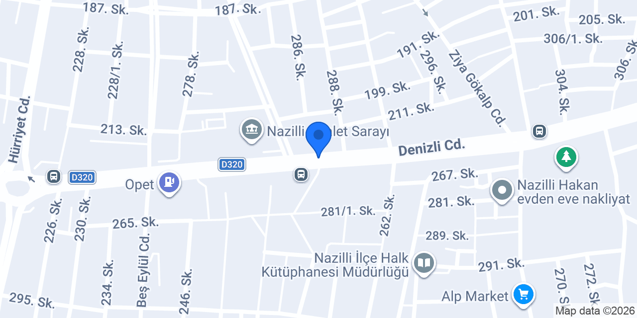 Nazilli Taksi , İsabeyli konumu