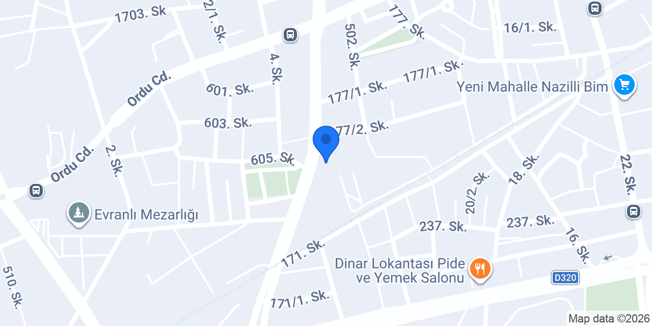 Nazilli Devlet Hastanesi / Semt Polikliniği konumu