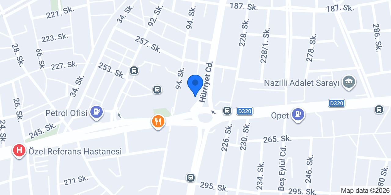 Çilek Odası | Nazilli konumu