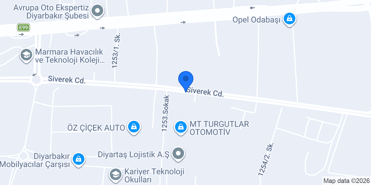 REMİR OTOMOTİV konumu