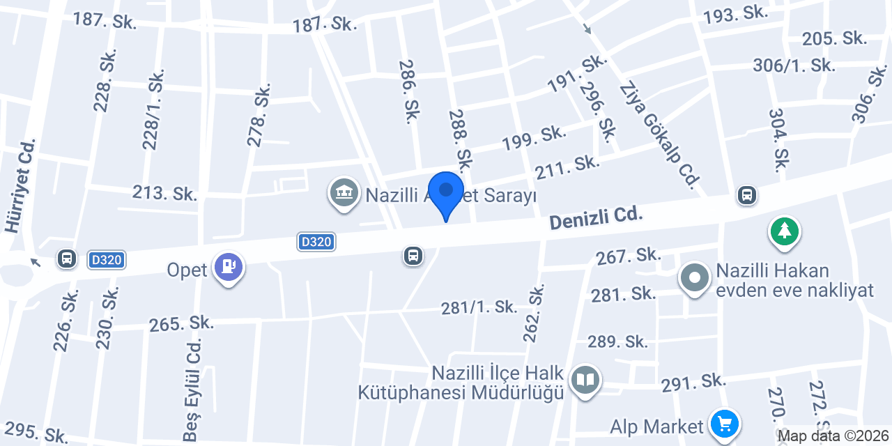 Arçelik Beko Yetkili Servisi Nazilli konumu