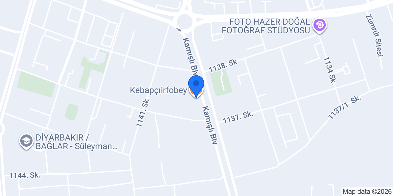 Kebapçıirfobey konumu