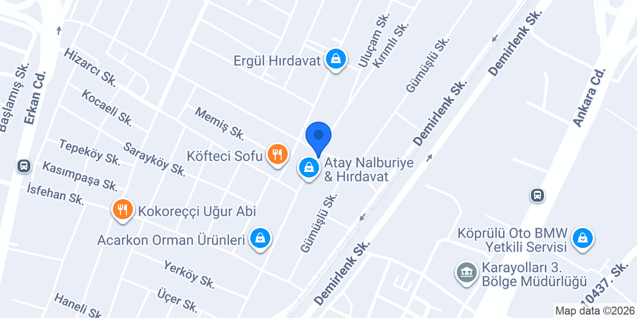 EMMİLER AĞAÇ ÜRÜNLERİ konumu