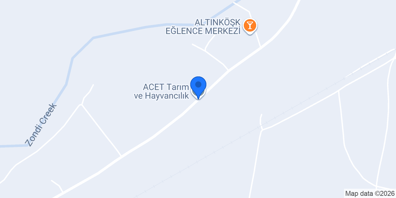 ACET Tarım ve Hayvancılık konumu