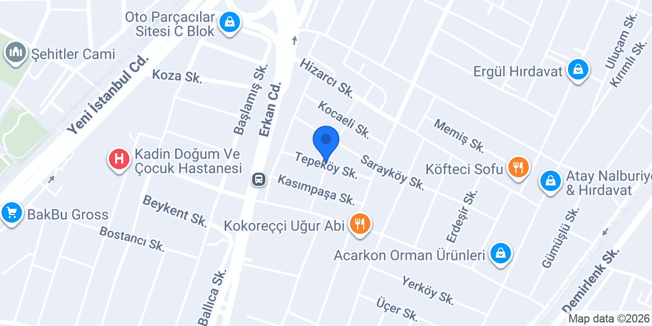 Akviranlı Mangal Kömürü konumu