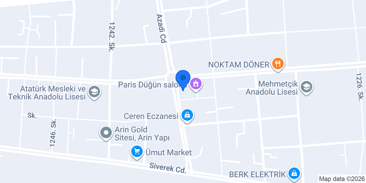 Şenyüz gold konumu