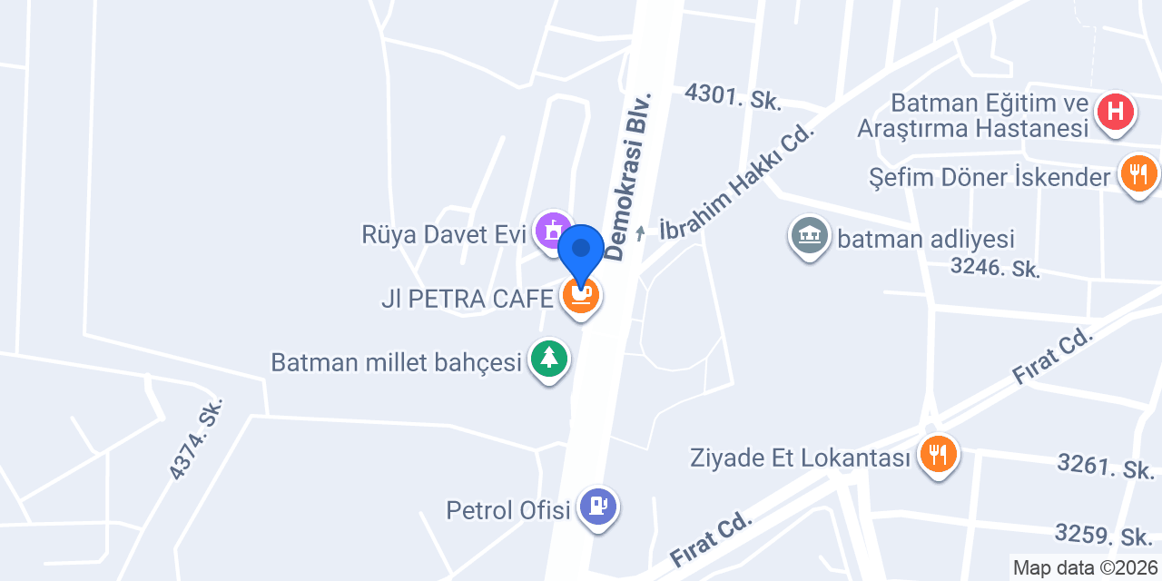Batman Barosu Başkanlığı konumu