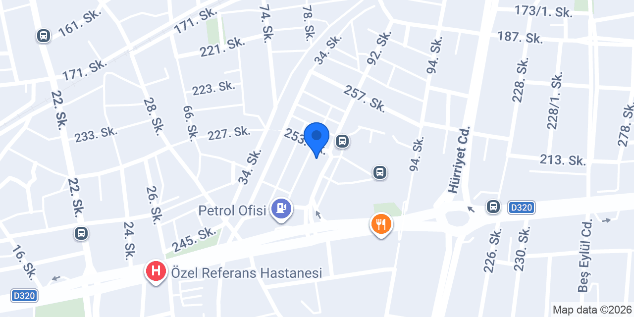 Ergün Teknik Hırdavat konumu