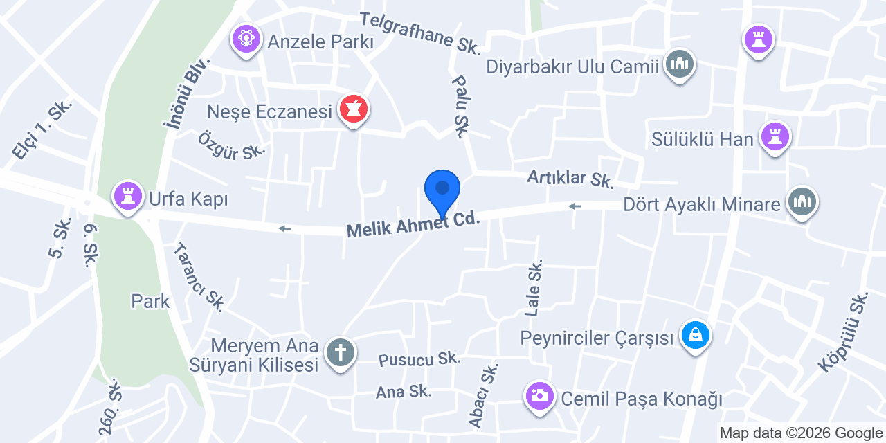 Budak Veteriner Kliniği konumu