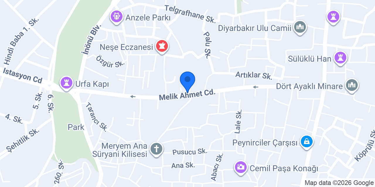 Çağdaş Eczanesi konumu