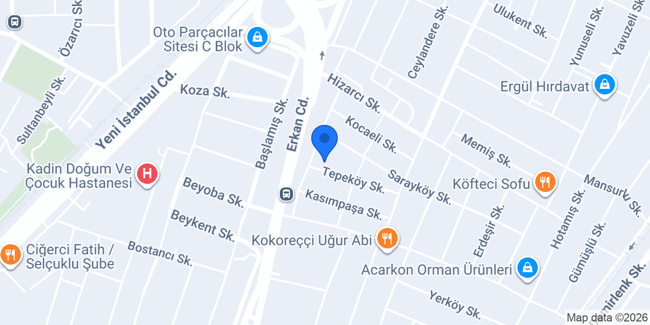 Gökyüz konumu