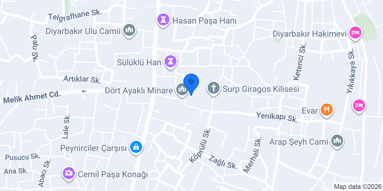 Mar Petyun Keldani Kilisesi konumu