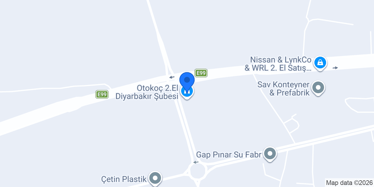 Otokoç 2. El Diyarbakır konumu