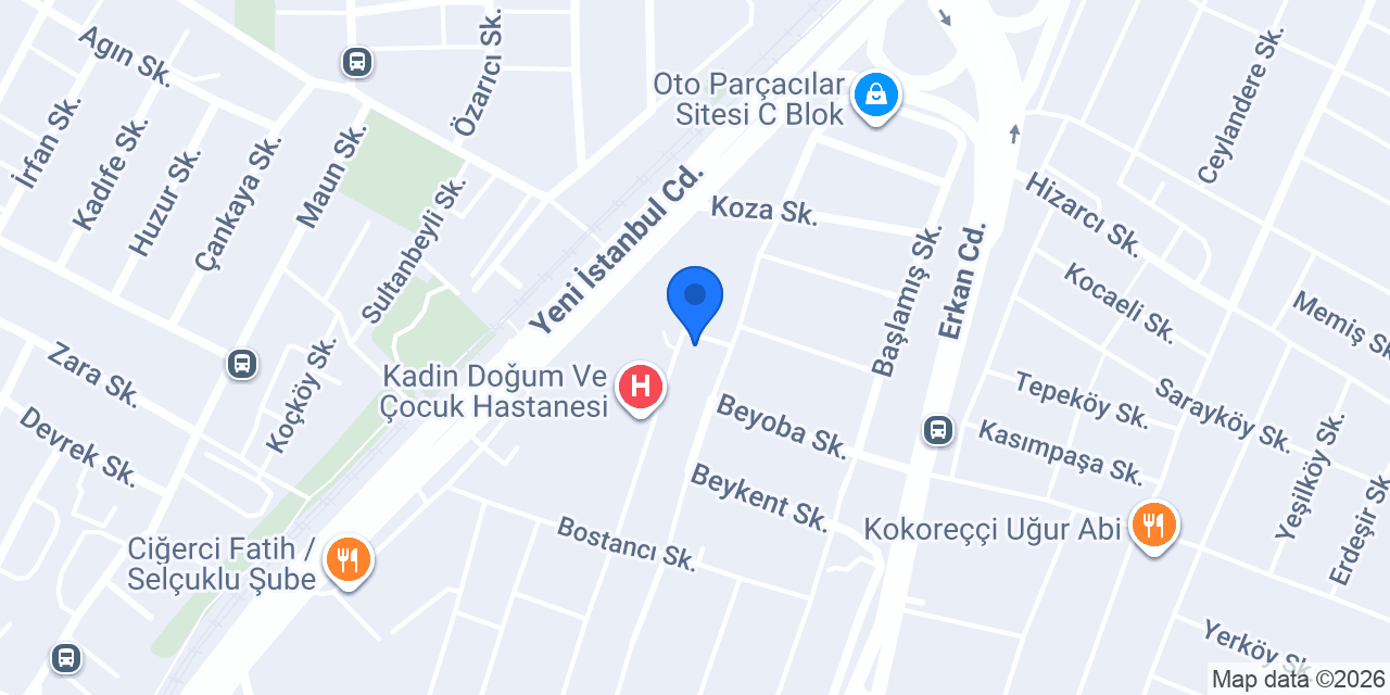MUTLU ECZANESİ konumu