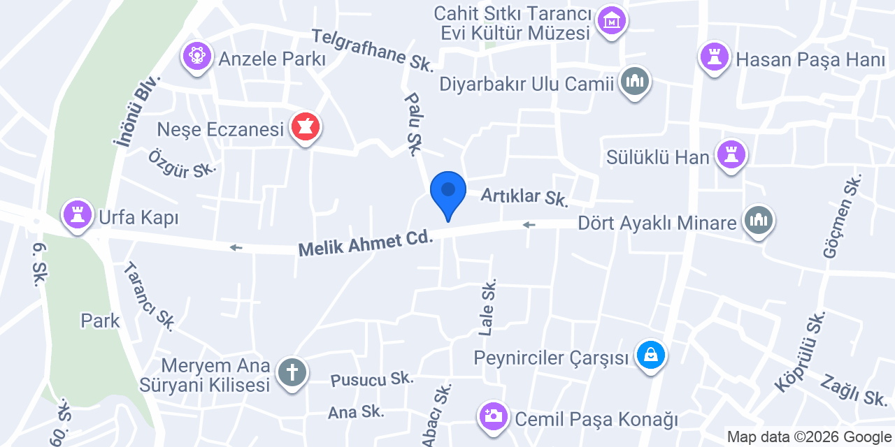 Şentürk Tekstil Ürünleri konumu