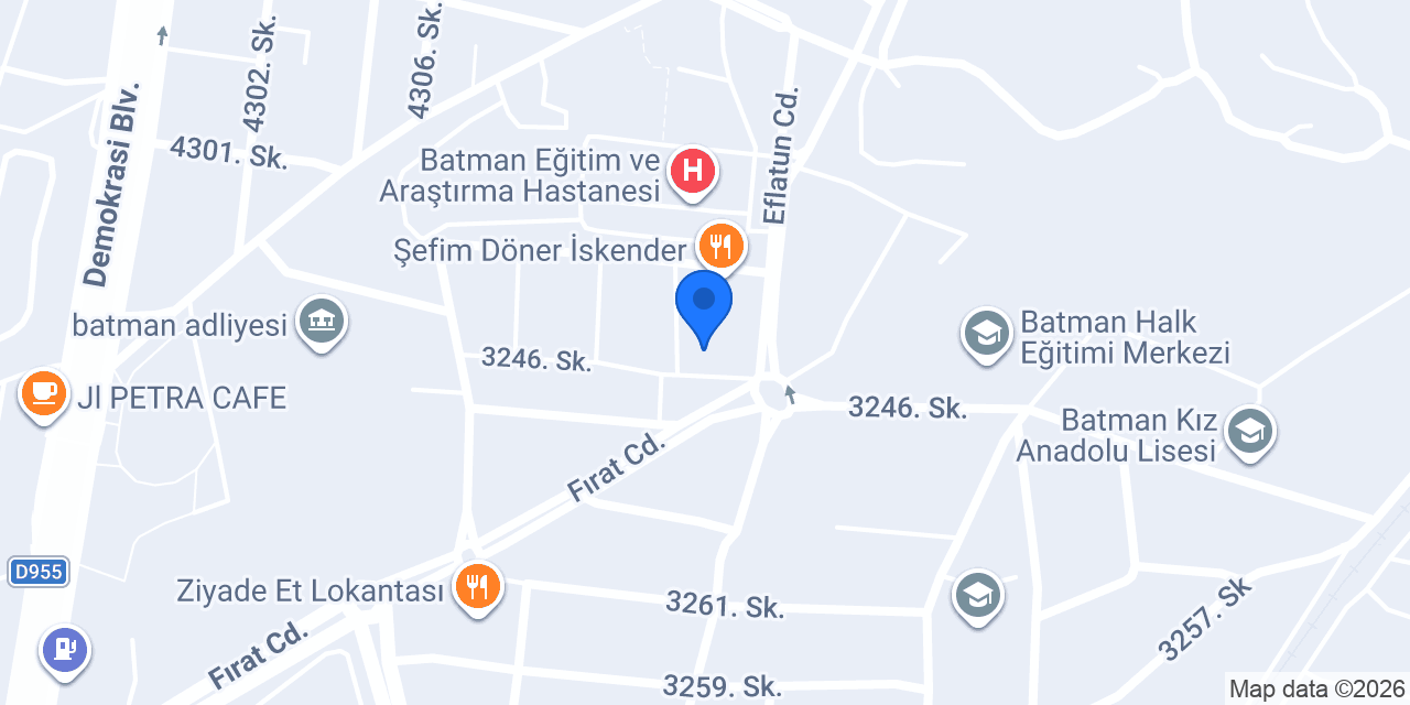 Av. Abdurrahman Altın konumu