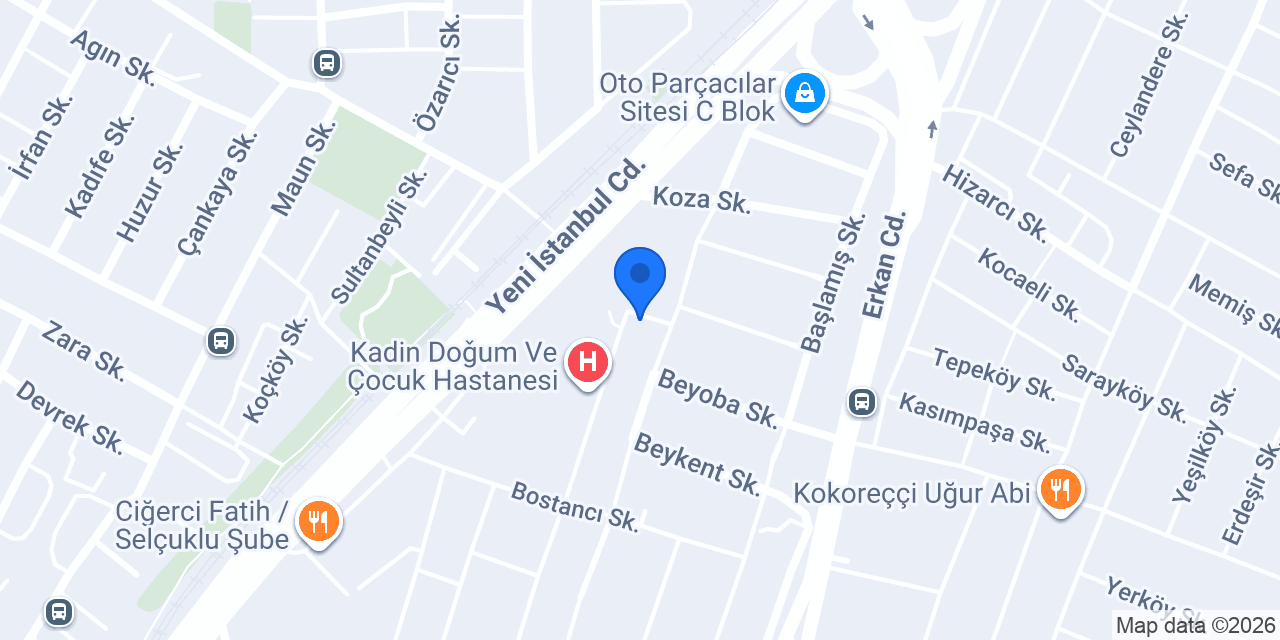 Türkmen Eczanesi konumu