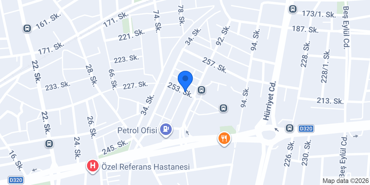 Önder Ticaret konumu