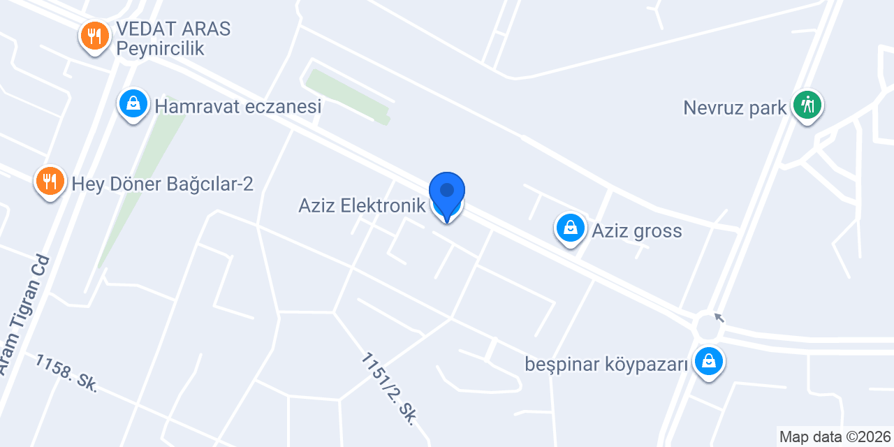 Aziz Elektronik konumu