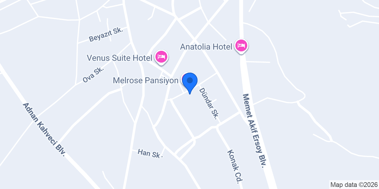Mery Inn House konumu