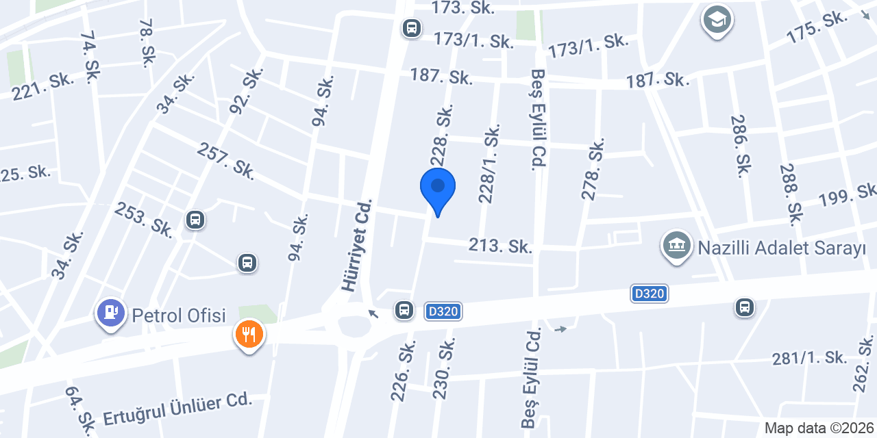 Sigortabaz Nazilli Şubesi konumu