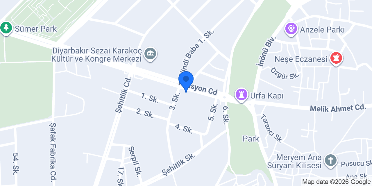 Ceylan Eczanesi konumu