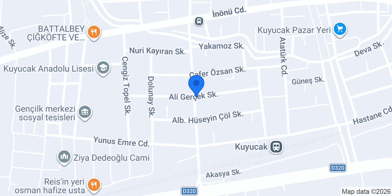 yorukoglu mermer konumu