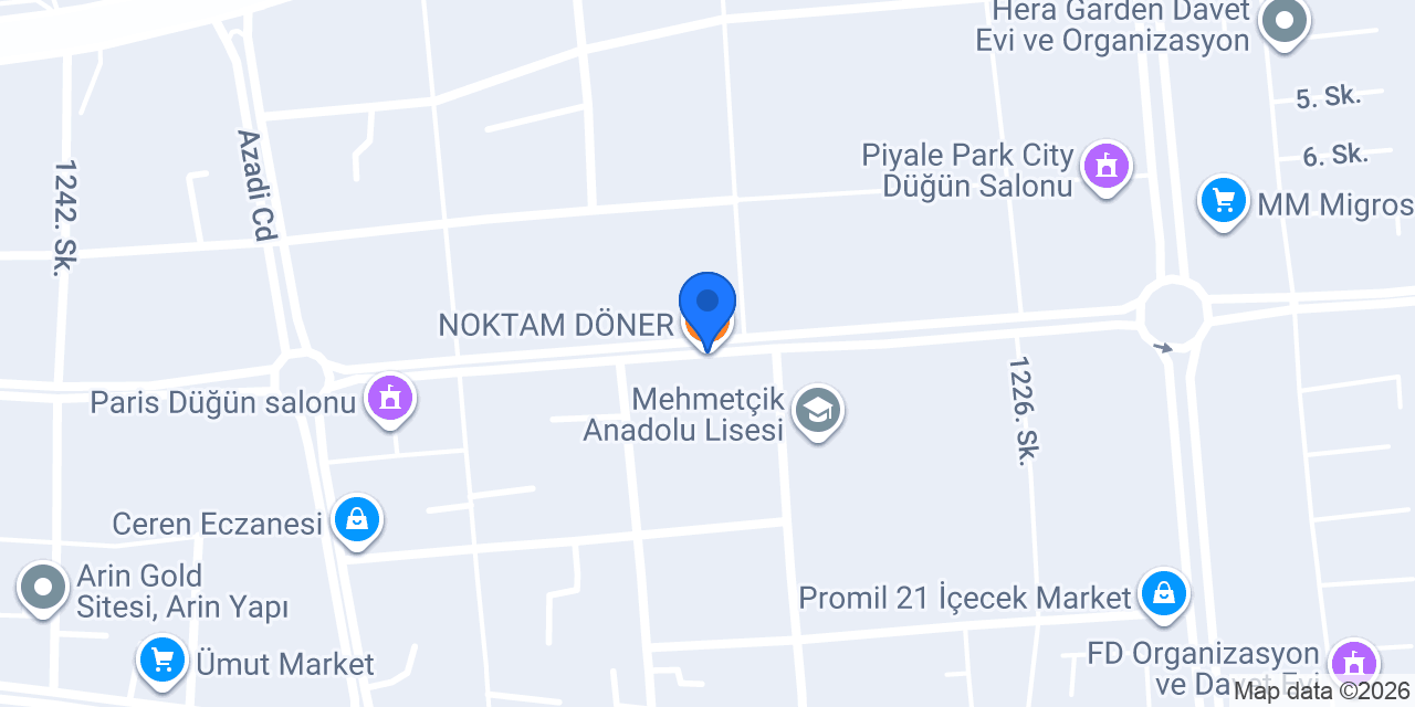 NOKTAM DÖNER konumu