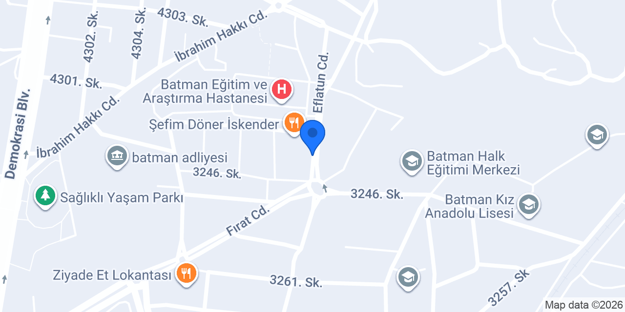 Geylani Eczanesi konumu