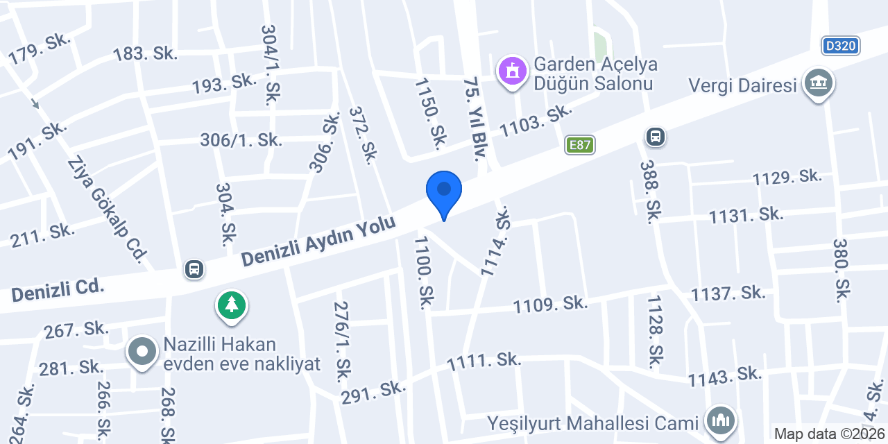 Nazilli Karasor San. konumu