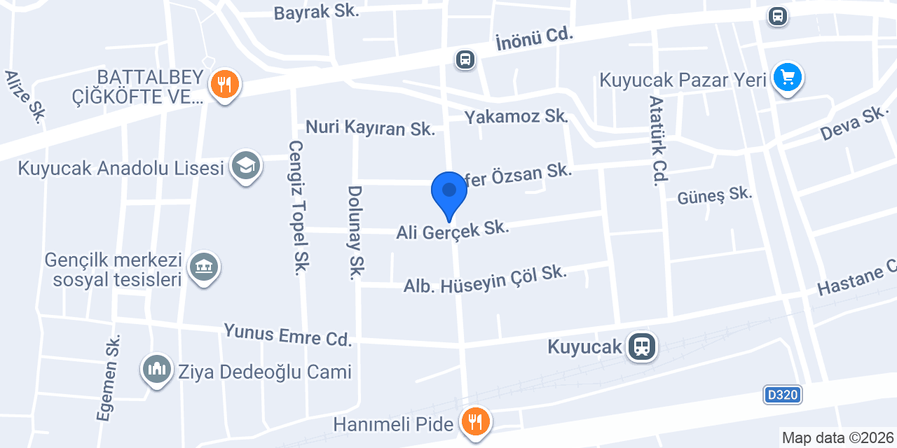 Alya Motor konumu
