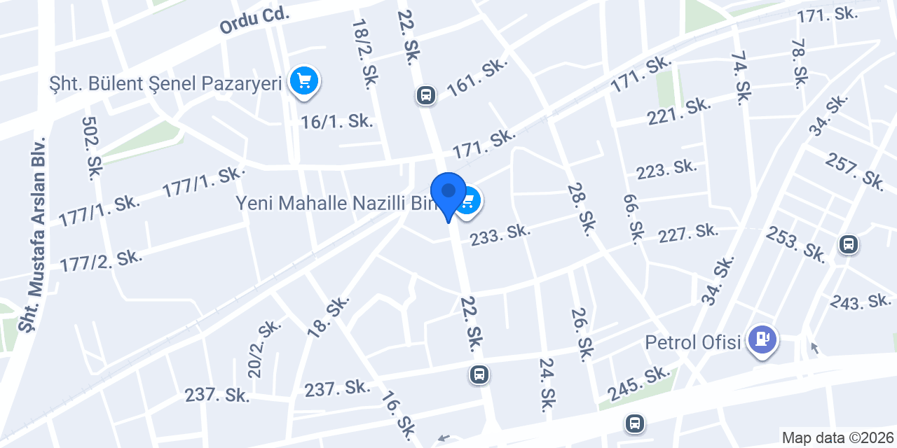 Nasip Pide Salonu konumu