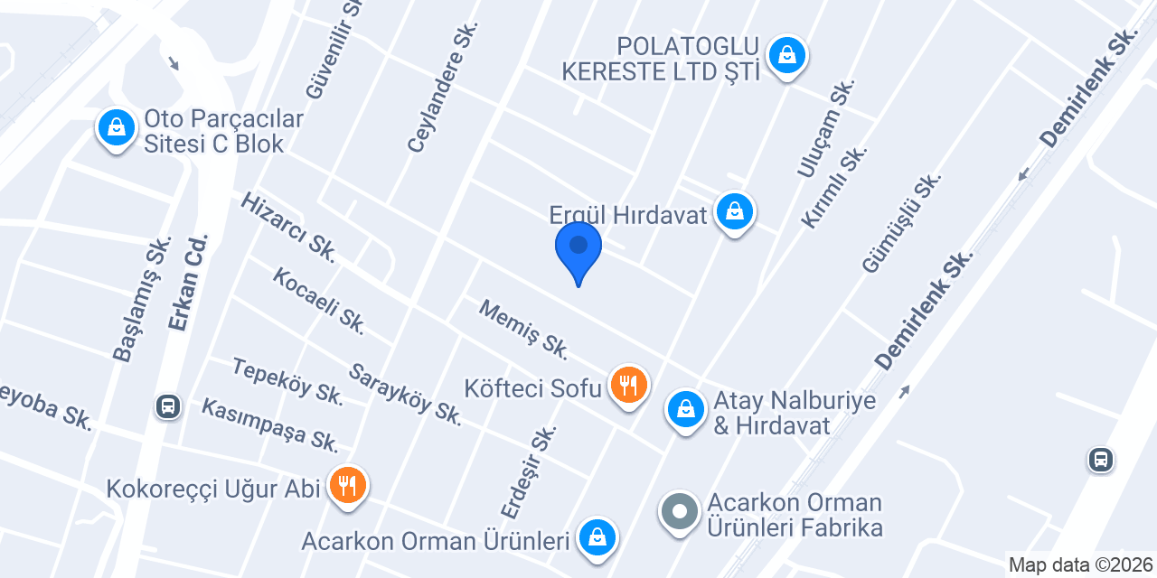 Celik Mermer Granit konumu