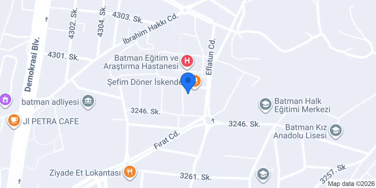 BÖLGE SÜRÜCÜ KURSU konumu