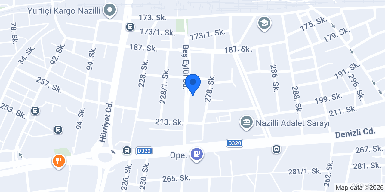 Hünkar Kasap konumu