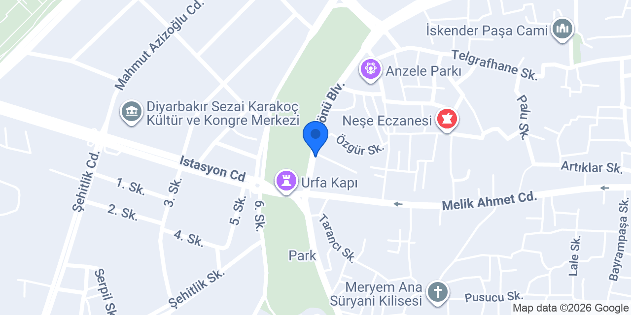 İnal Oto Lastik konumu