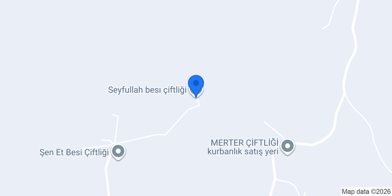 Seyfullah besı çiftliği konumu