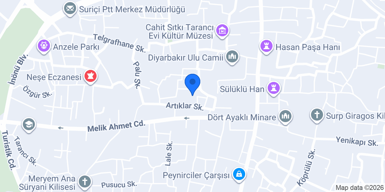 İsmetpaşa İlkokulu konumu