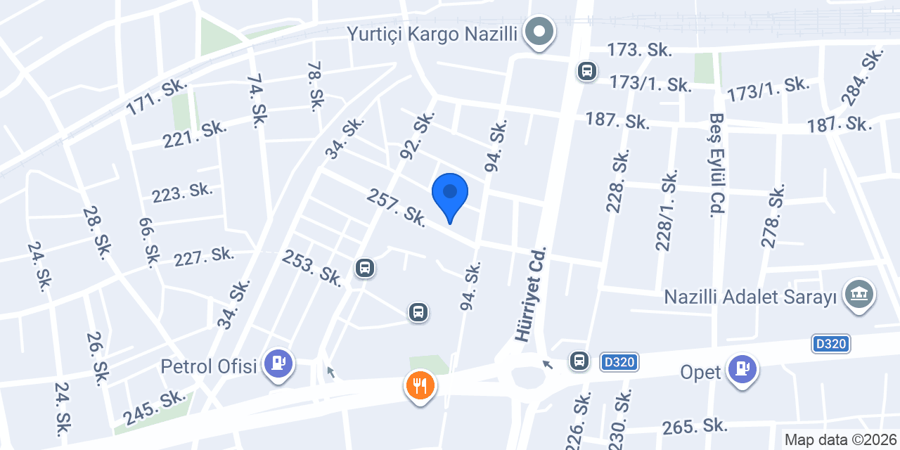 Chn Oto Lastik konumu