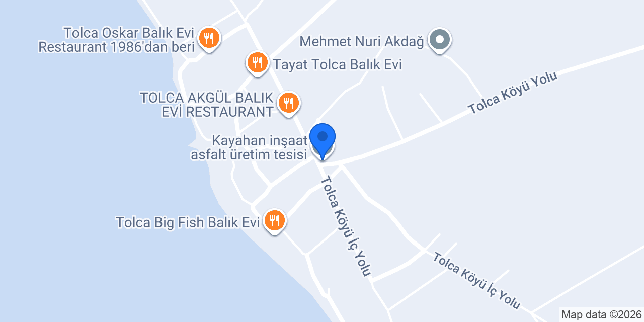 Tolca İlkokulu konumu