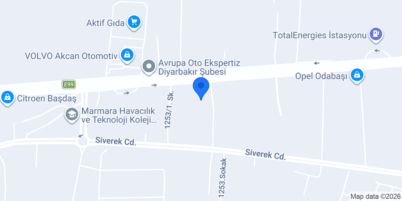 Asoto Ekspertiz Bağlar konumu